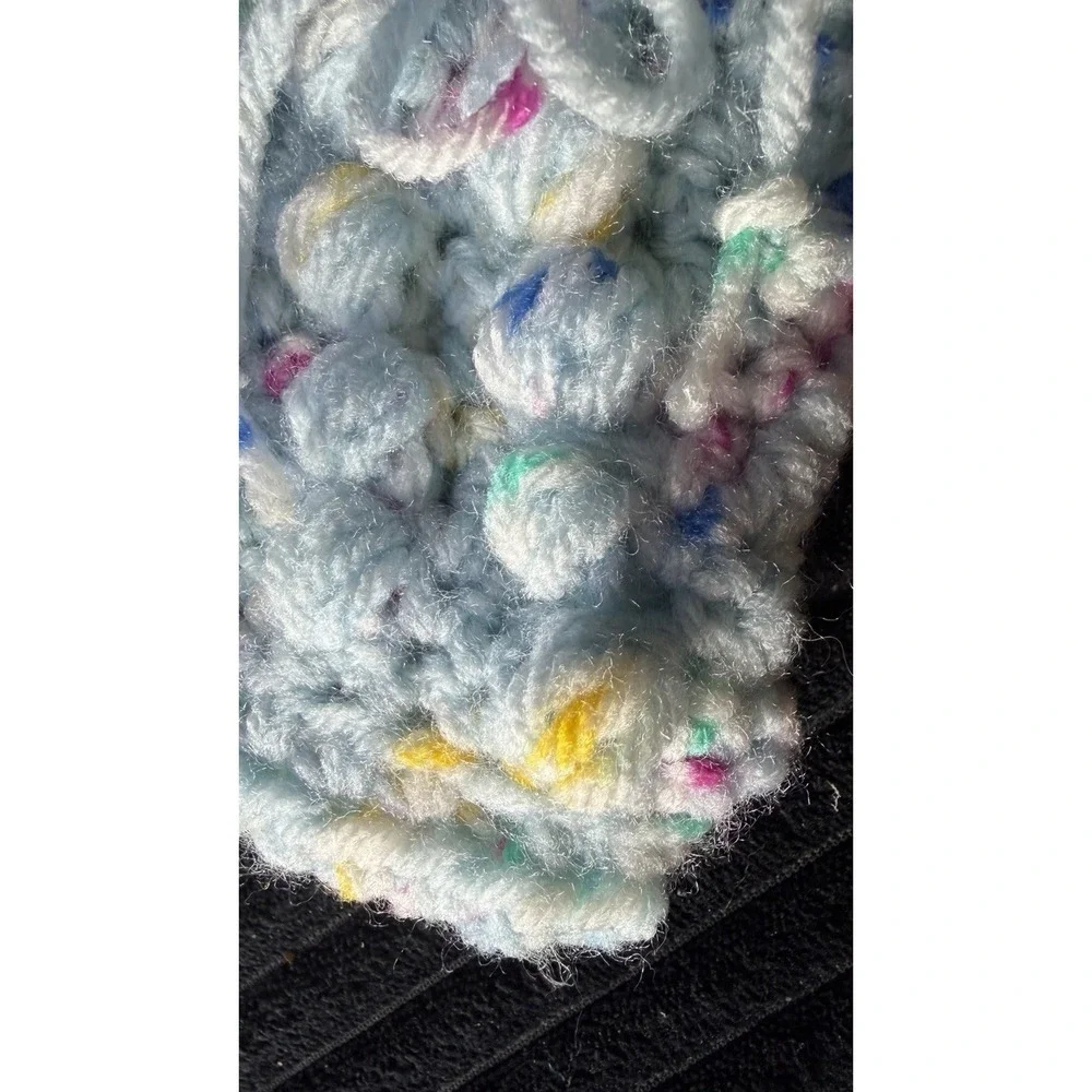 Handmade Crochet Soap Saver Massage‎ Soap Holder Drawstring Pouch Spa Gift
